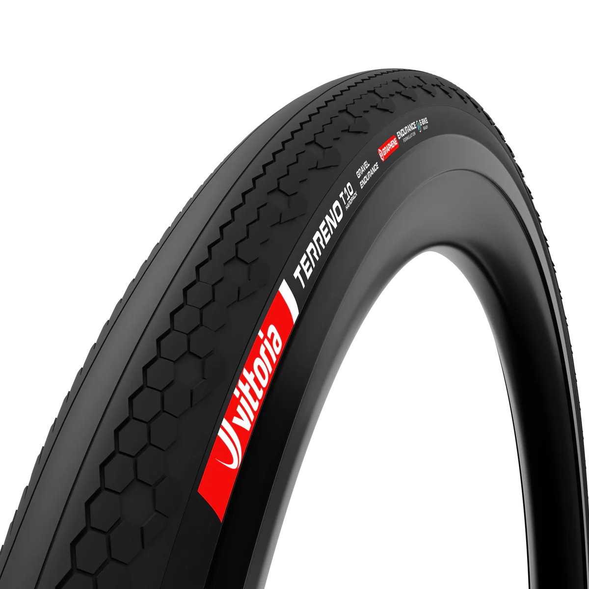 VITTORIA TERRENO T10 HARDPACK 700x50c Gravel Endurance Tubeless Ready Soft Black tire