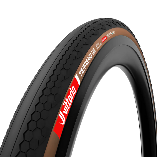 VITTORIA TERRENO T10 HARDPACK 700x40c Gravel Endurance Tubeless Ready Soft Brown tire