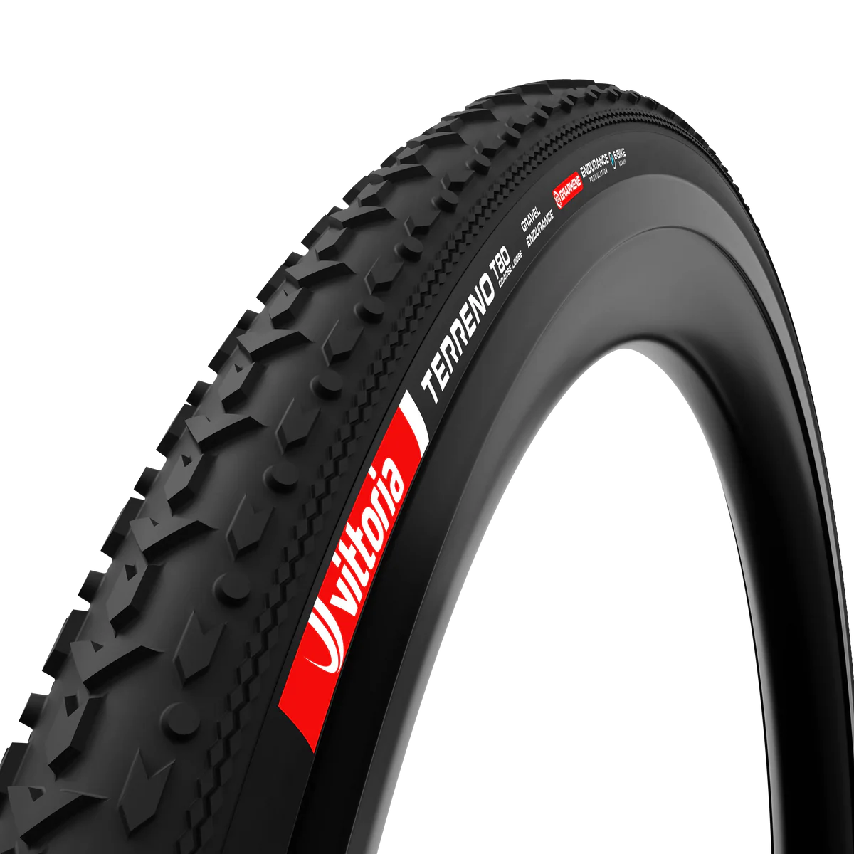 VITTORIA TERRENO T80 COARSE LOOSE 700x37c Gravel Endurance Tubeless Ready Miękka opona w kolorze czarnym