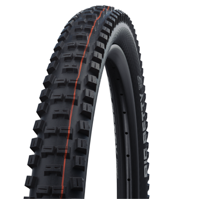 SCHWALBE BIG BETTY 27.5x2.60 ADDIX SOFT SUPERTRAIL tire Tubeless Ready Soft Black