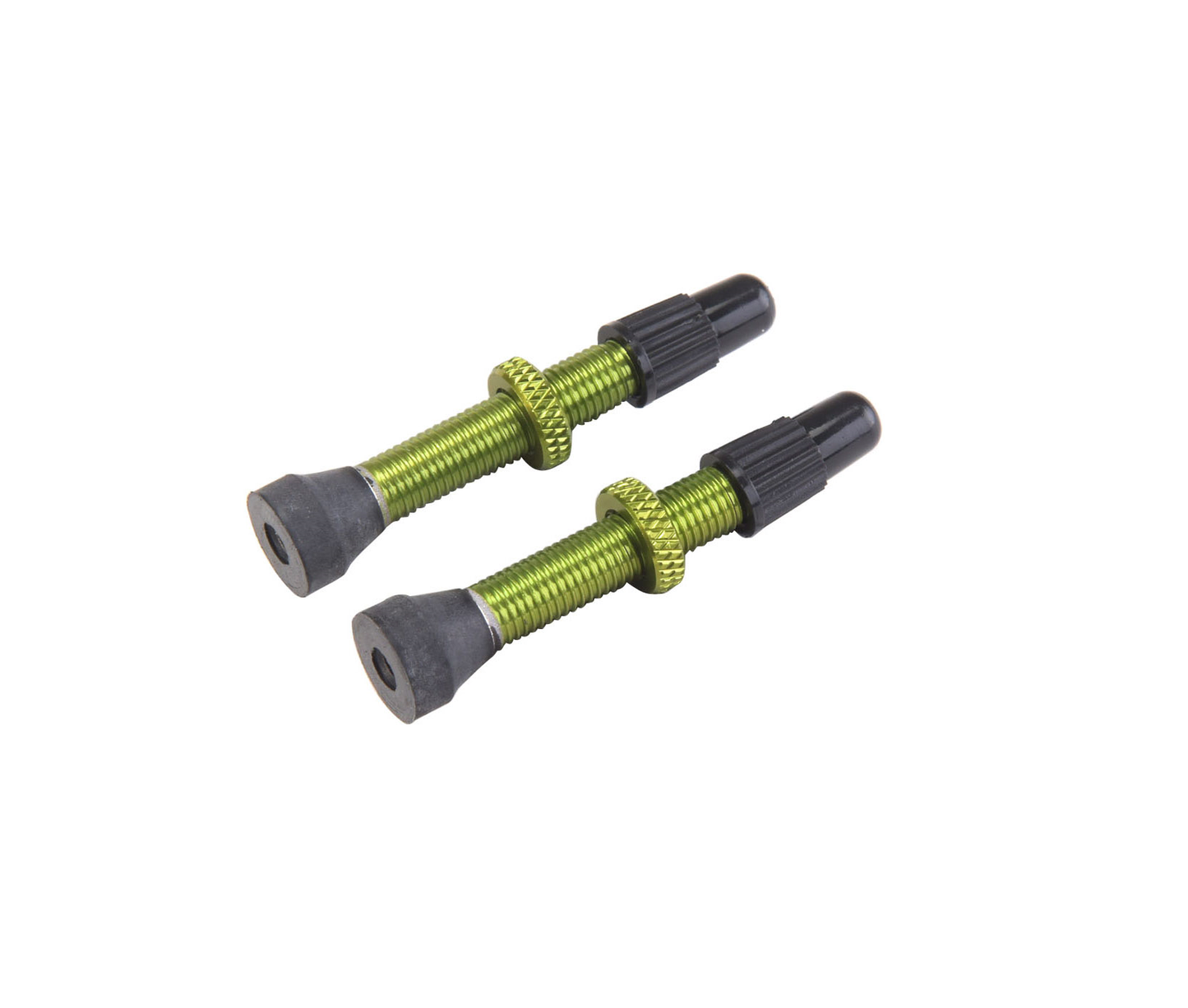 Zestaw 2 zaworów VAR Presta Aluminium 35 mm Zielony