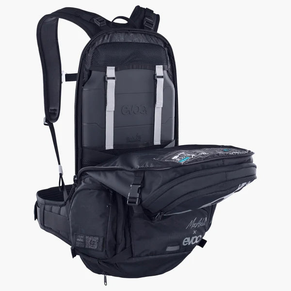Backpack with Dorsal EVOC FR TRAIL E-RIDE MACASKILL 20L