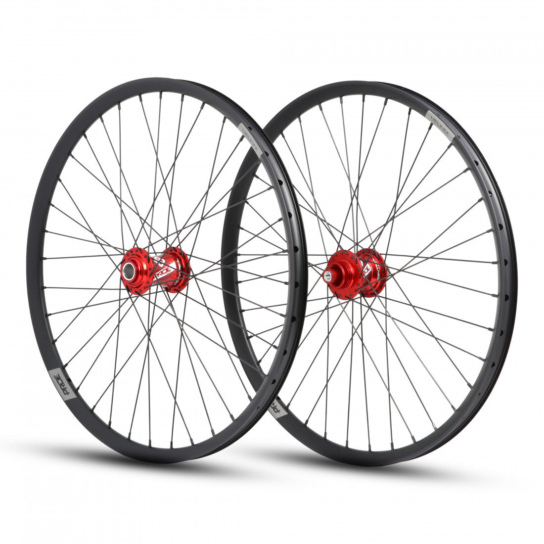 Para Kół PRDIE 24" (507mm) Control V1 Helium Disc Axes 20/10mm Czerwona
