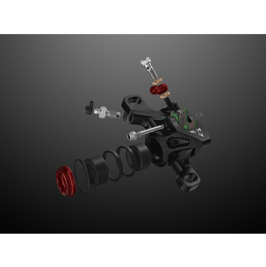 Hamulec tylny HOPE TECH 4 EVO X2 PM czarny/czarny