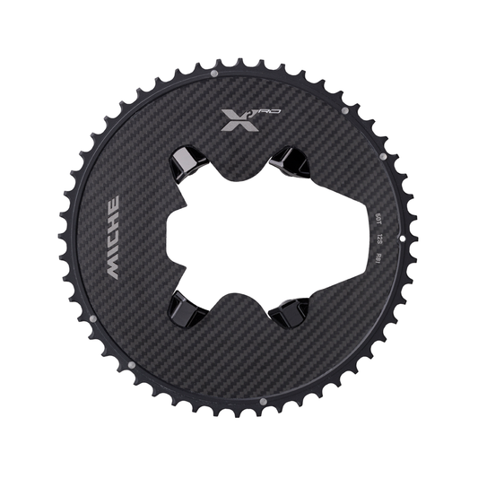 Zewnętrzna tarcza łańcuchowa MICHE X2 RD R81 12V do Shimano R8100 z czujnikiem mocy
